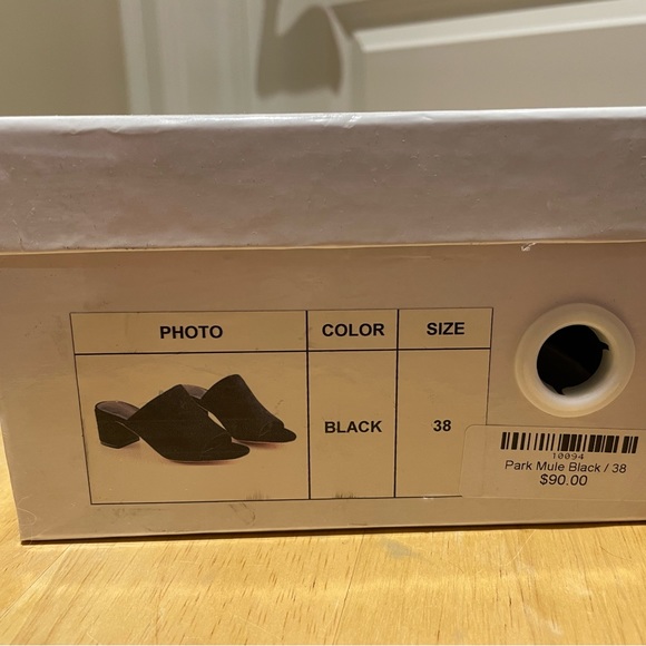 Black heeled mules from Park - Picture 5 of 5